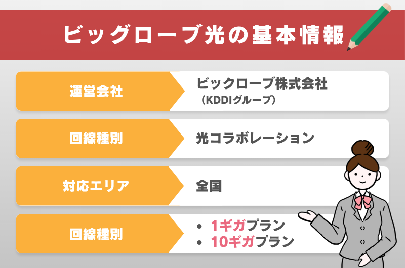 ビッグローブ光の基本情報
